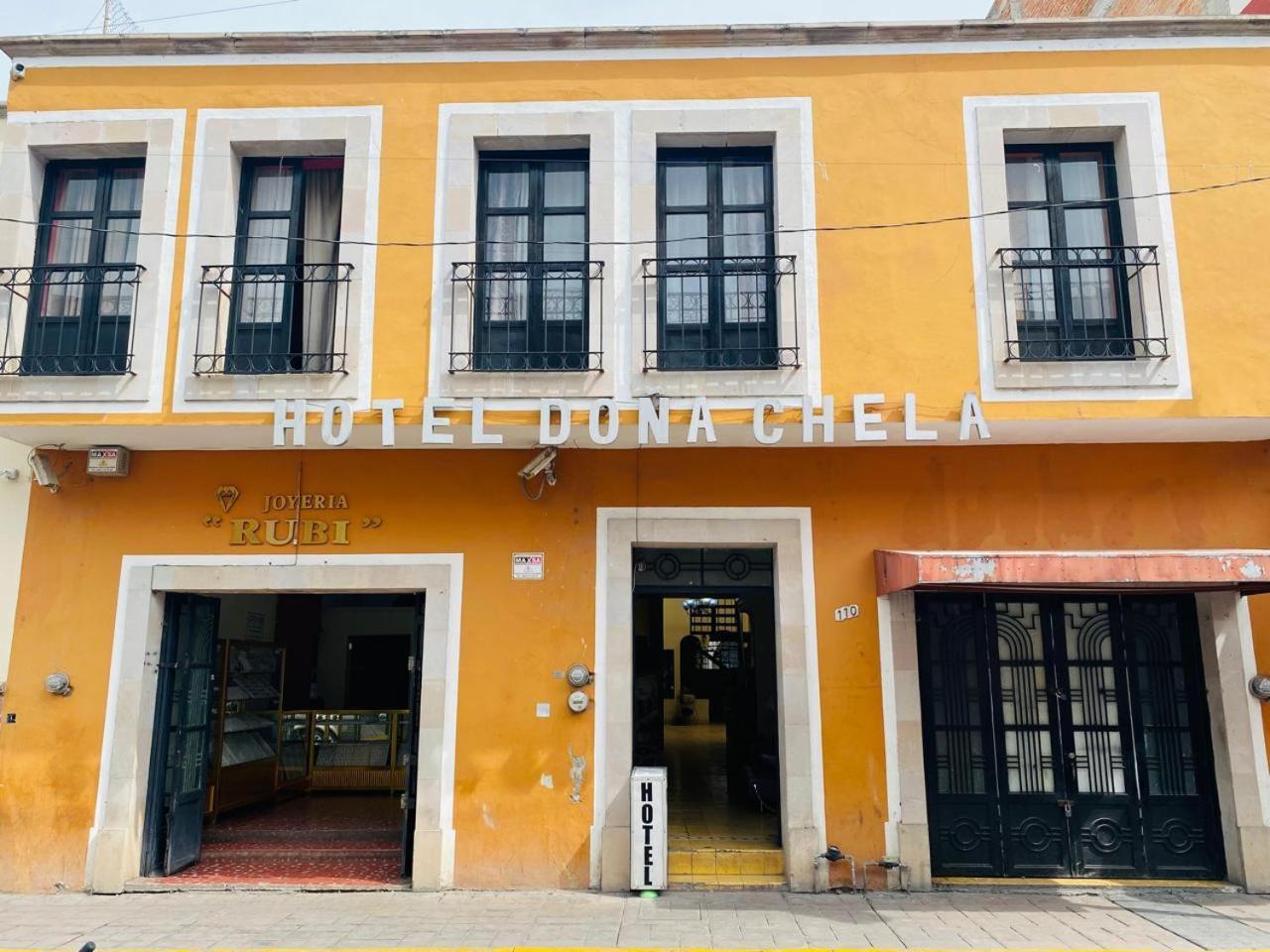Hotel Dona Chela En Calvillo エクステリア 写真